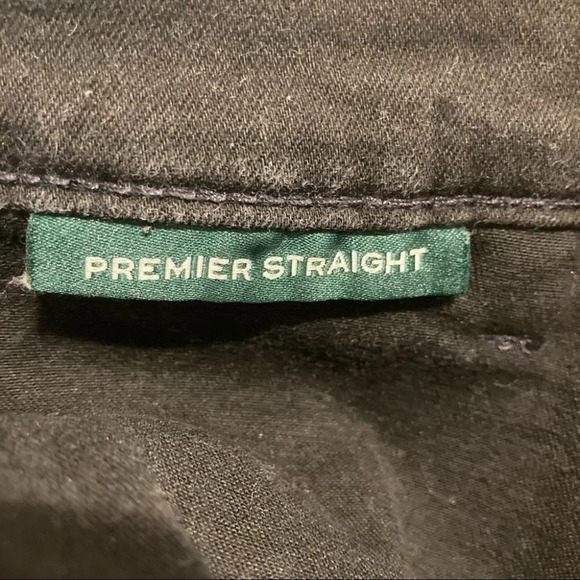 RALPH LAUREN RLR Sz 8 Premier Straight Black Jeans - Picture 7 of 13